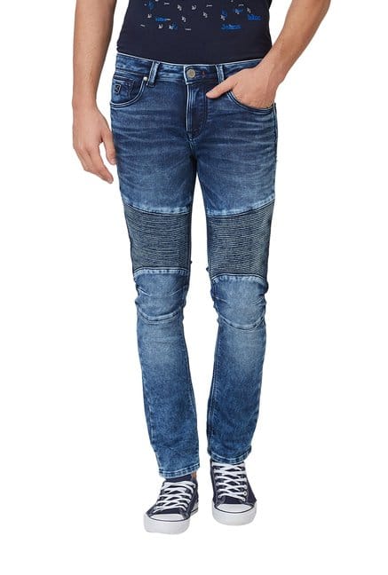 Killer Jeans - Skinny Fit Heavily Washed Jeans | MyIndiaDeals