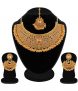 Alloy Golden Traditional 18kt Gold Plated Necklaces Set