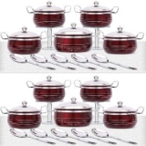 Buy 10 Pc Serve Ware Set and Get 10 Pc Serve Ware Set FREE By Everwel