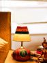 ExclusiveLane Terracotta Warli Handpainted Shankh Lamp