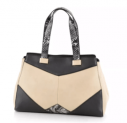 Beige Handbag