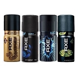 Pack Of 4  AXE  Deodorants Body Spray For Men