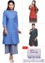 Ready To Wear Pack of 3 Kurtas (By Mithi Mirchi )