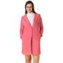 Pink Solid Over coat