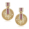 Vk Jewels Gold Alloy Dangle & Drop Earrings For Women