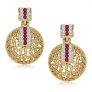 Vk Jewels Gold Alloy Dangle & Drop Earrings For Women